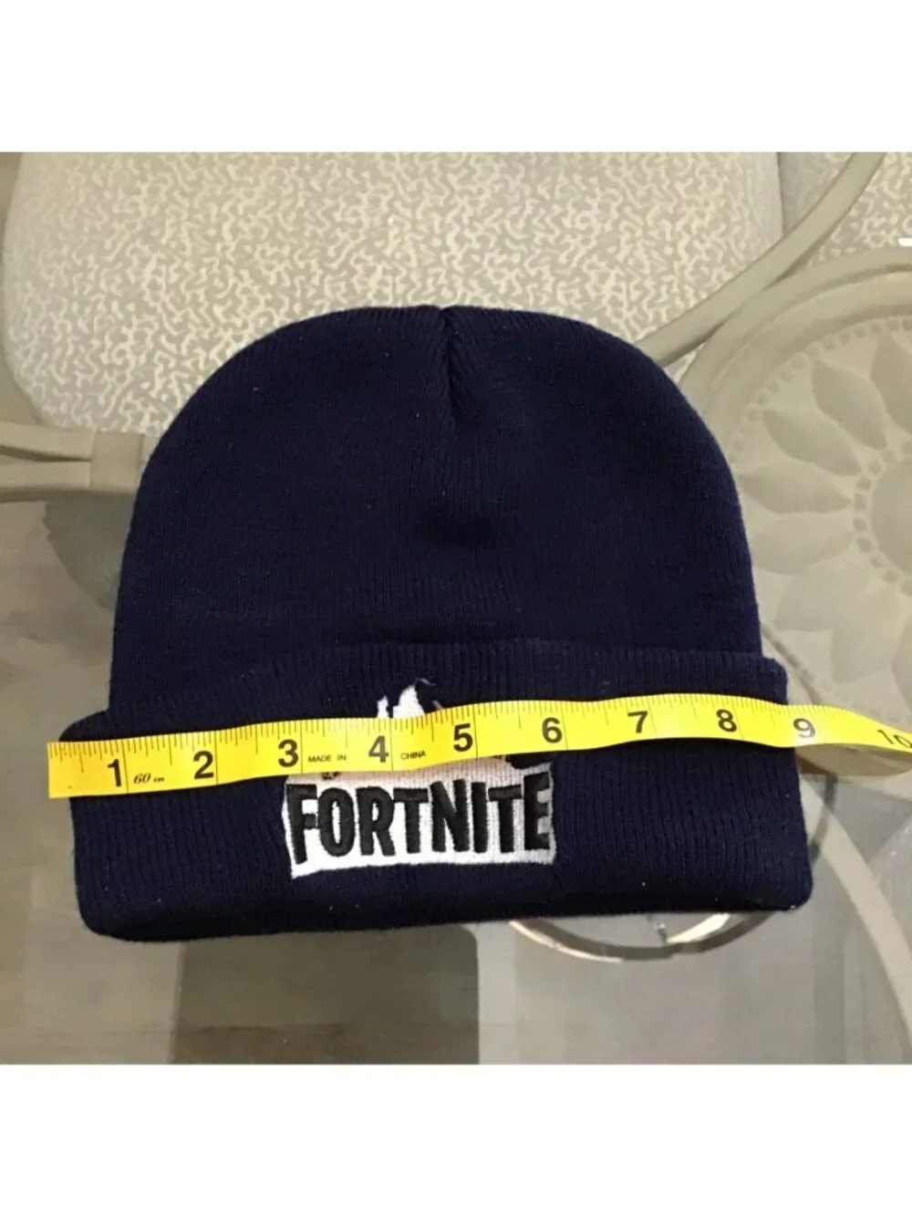 FORNITE KIDS BOY NAVY KNIT BEANIE ONE SIZE FITS MOST